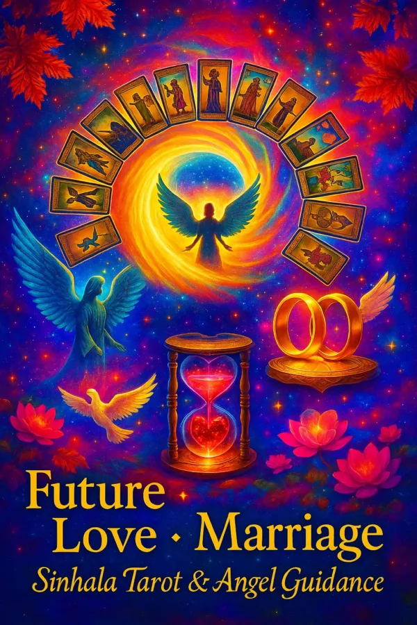 Sinhala Tarot Reading Future, Love & Marriage + Angel Guidance Combo